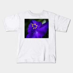 Blue Flower Kids T-Shirt